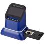 Wolverine F2D Saturn Digital Film & Slide Scanner - Converts 120 Medium Format, 127 Film, Microfiche, 35mm Negatives & Slides to Digital JPEG - Large 4.3'' LCD w/HDMI Output (Blue)