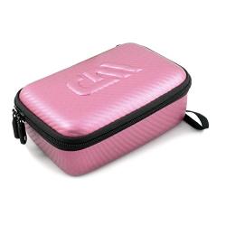Casematix Pink Skin Care Case Compatible with 1 Amope Pedi Perfect Electronic Foot File with Small accessories and Amope Replacement Rollers, Includes Case Only