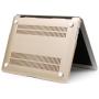Se7enline MacBook Pro Case Accessories 5 in 1 Bundle Compatible with MacBook Pro 13 in A1278 Matte Hard Case Soft Sleeve Bag, Silicone Keyboard Cover, LCD Screen Protector, Dust Plug, Metallic Gold