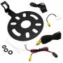 Master Tailgaters Backup Camera for Jeep Wrangler Spare Tire Mount with OEM Monitor Adapter