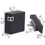 Electronic Cabinet Lock, Hidden DIY RFID Lock Electronic Cabinet Lock , RFID Card/Tag Card/Induction Swipe Card to Unlock,for Wooden Cabinet Drawer Locker Cupboard Electronic Cabinet Lock, Hidden DIY RFID Lock Electronic Cabinet Lock , RFID Card/Tag Card/Induction Swipe Card to Unlock,for Wooden Cabinet Drawer Locker Cupboard