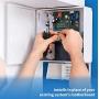 Konnected Alarm Panel Wired Alarm System Retrofit Kit - Make Any Wired Alarm System Smart - No Monthly Fees - Works with SmartThings, Home Assistant, Hubitat (6 Zone Conversion Kit)