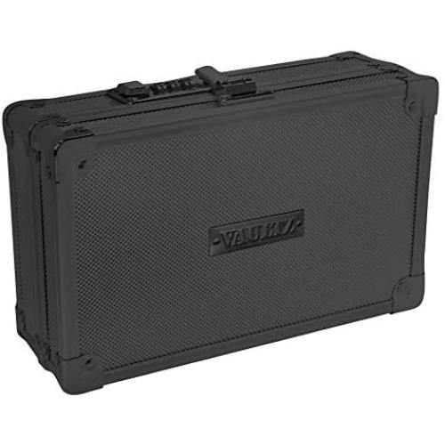 Vaultz Locking Personal Electronics Storage Box, Combination Lock, 8.25 x 5.5 x 2.75 Inches