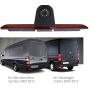 Misayaee HD 720p Third Roof top Mount Brake lamp Camera 3rd Brake Light Rear View Backup Camera for Transporter MB Mercedes Sprinter W906 2007-2018/VW Crafter Truck Vans 2007-2016