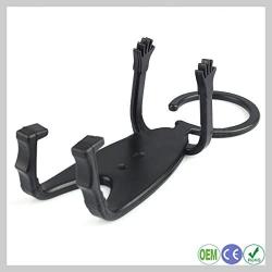 Flexible Cell Phone Holder Mount Premium Flexible Silicone That Bends in Any Direction You Choose. Great for Bike, Home, and car. (Black)