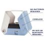 KiiPix Smartphone Picture Printer, Blue | Instantly Print Fun, Retro-Style Photos Right from Smartphone Screen | Portable | No Batteries Required | Great for Crafts, Parties and More!