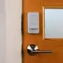 WYZE Lock WiFi & Bluetooth Enabled Smart Door Lock, Wireless & Keyless Door Entry, Compatible with Amazon Alexa, Fits on Most Deadbolts, Includes WYZE Gateway, silver — A Certified for Humans Device