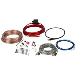SCOSCHE Install Centric ICAK10 True 10 Gauge 2-Channel 420 W Max Complete Car Amp Installation Wiring Kit