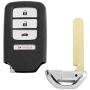 X AUTOHAUX Replacement Keyless Entry Remote Car Key Fob 433Mhz 72147-TBA-A01 for Honda Civic 2016-2019