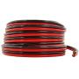 GS Power Flexible 10 AWG (American Wire Gauge) 50 Feet Stranded Oxygen Free Copper Red/Black Bonded Zip Cord Cable for Car Audio Stereo Amplifier 12Volt Automotive Harness LED Light Wiring