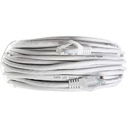 Cables Direct Online Snagless Cat5e Ethernet Network Patch Cable White 50 Feet
