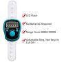 ROYAL WIND 5 Pcs Tally Counter Finger Counters - 5 Digital LED Electronic Finger Counter, Mechanical Manual Clicker Number Lap Tracker Counter