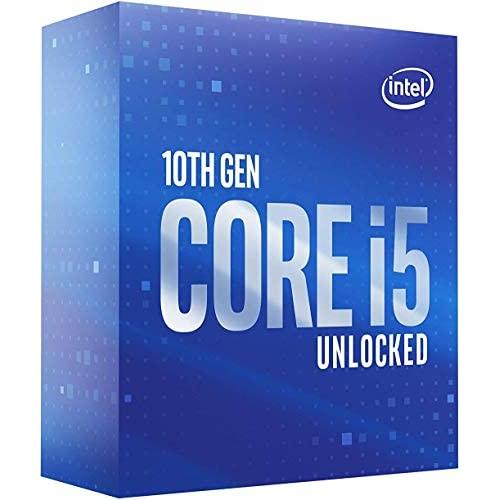 Intel Core i5-10600K Desktop Processor 6 Cores up to 4.8 GHz Unlocked  LGA1200 (Intel 400 Series Chipset) 125W