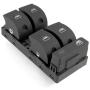 Xtremewarez DRIVER SIDE MASTER SWITCH WINDOW CONTROL FOR AUDI A4 B6 2002 2003 2004 2005 NEW