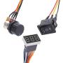 ICQUANZX Stepless DC Motor Speed Controller 10V-55V 12V 24V 36V 40A,with Forward-Brake-Reverse Switch,Ajustable Potentiometer &Digital Display