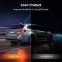 Mirror Dash Cam Sony IMX Sensor Dash Camera for Cars, Backup Camera with Night Vision Full Laminated and Anti-Glare Display, 1080P Dual Dash Cam with Streaming Media (BOSCAM R2)