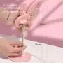 Cell Phone Stand,Angle Height Adjustable Nediea Cell Phone Stand for Desk,Cute Rabbit Phone Holder Stand for Desk, Compatible with All Mobile Phones,iPhone,Samsung,Pixel,iPad,Tablet(4-10in) (Pink)