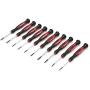 Steelman 10-Piece Precision Electronics Screwdriver Set, Variety of Slotted/Phillips/Torx Sizes, Swivel-Head, Magnetized Tips