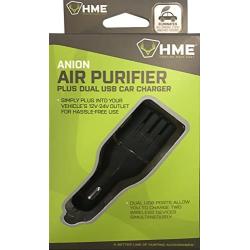 HME Products Car Plugin Air PURIFIER with dual USB Ports
