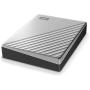 WD 5TB My Passport Ultra for Mac Silver Portable External Hard Drive, USB-C - WDBPMV0050BSL-WESN