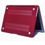 Se7enline MacBook Air 11.6 inch Case Soft Touch Plastic Hard Shell Cover for MacBook Air 11 inch Model A1370, A1465 with Accessories Sleeve Bag, Keyboard Cover, Screen Protector, Dust Plug, Wine Red