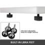 Happybuy Digital Livestock Scale 400Lbs x 0.2Lbs, Pet Vet Scale Large Platform 20.5x16.5 Inch, Stainless Steel Industrial Floor Scale Postal, Shipping Scale, Pig Scale, Dog Weight Scale