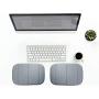 2 Pack Portable Computer Elbow Wrist Pad, Hatisan Premium Memory Cotton Desktop Keyboard Arm Rest Support Mat for Office Home Laptops - More Comfort & Less Strain(7.9 x 11.8 Inch) (Gray)