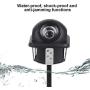 Tosuny 12V 170° Backup Camera HD Car Reversing Rear View Mirror Camera Backup Parking Night Vision Camera Waterproof for Car, Truck, RV, etc.