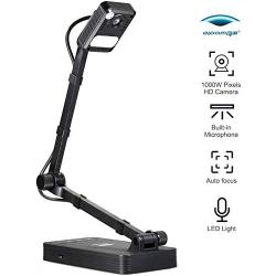 eloam YL1050 Portable Document Camera HDMI,VGA Port,OCR Visual Presenter for Office,School,Meeting,Training, Labs Presentation