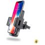Saza Electronics S005 Universal ABS Air Vent Car Phone Holder, On Dashboard GPS Mount - Universal Non Slip Car Cell Phone Holder, for Samsung, iPhone, LG, Nokia, Huawei Smart Phone