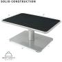 VIVO Universal Height Adjustable Ergonomic Computer Monitor and Laptop Riser Tabletop Desk Stand STAND-V000S