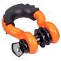 N/N TYT Shackles 3/4'' D Ring Shackle 2 Pack kit, 10500lbs Break Strength Orange Snatch Block, with 7/8'' Screw Pin and Shackle Isolator & Washers Kit for Tow Strap Winch Off Road Jeep Vehicle Recovery