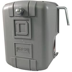 Square D by Schneider Electric 9013FSG2J24M4 Air-Pump Pressure Switch, NEMA 1, 40-60 psi Pressure Setting, 20-65 psi Cut-Out, 15-30 psi Adjustable Differential, Low-Pressure Cut-Off