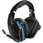 Logitech G935 Wireless DTS:X 7.1 Surround Sound LIGHTSYNC RGB PC Gaming Headset - Black, blue (Renewed)