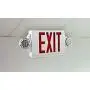 Lithonia Lighting LHQM R M6 LED Thermoplastic Casing Emergency Exit Sign With 2-Round Head Lamp, 180 Lumens, 120 Volts, 4 Watts, Red Lithonia Lighting LHQM R M6 LED Thermoplastic Casing Emergency Exit Sign With 2-Round Head Lamp, 180 Lumens, 120 Volts, 4 Watts, Red