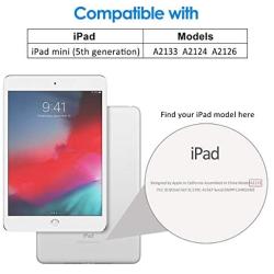 JETech Case for iPad Mini 5 (2019 Model 5th Generation), Smart Cover with Auto Sleep/Wake (Light Blue)