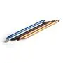 Designer Automatic Pencil, Everlasting Pencil, Metallic Pencil, Ink-Less Pen, in-erasable Pen, Creative Design (Blue)