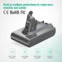 FirstPower 4.0Ah Replacement Battery - Compatible for V6 SV04 DC58 DC59 DC61 DC62 DC72 DC74 Absolute Animal Motorhead Slim SV03 SV04 SV05 SV06 SV07 SV09…