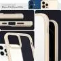 Spigen Ultra Hybrid Designed for Apple Apple iPhone 12 Case (2020) / Designed for iPhone 12 Pro Case (2020) - Sand Beige