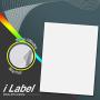 iLable 8.5'' x 11'' Full Sheet Sticker Paper for Laser & Inkjet Printers[150 Sheets,150 Labels]