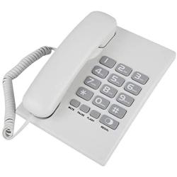 Corded Telephone Wired Desktop Wall Mount Telephone Landline Phone for Home Hotel Office