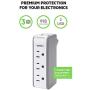 Belkin 3-Outlet USB Surge Protector, Rotating Plug (918 Joules)