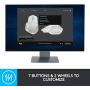 Logitech MX Master 2S Wireless Mouse – Use on Any Surface, Hyper-fast Scrolling, Ergonomic Shape, Rechargeable, Control up to 3 Apple Mac and Windows Computers (Bluetooth or USB), Midnight Teal