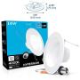 Hyperikon 6 Inch LED Recessed Lighting, 14W=75W, Retrofit Dimmable Downlight, CRI90, UL, Energy Star, Daylight White, 16 Pack