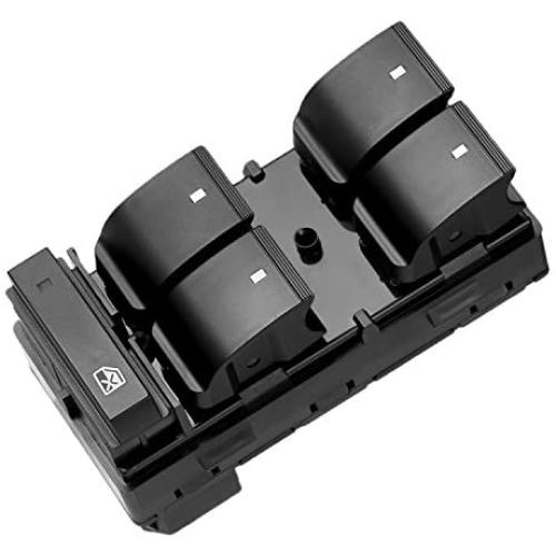 Drive Side Power Window Master Control Switch for | Chevy Silverado 1500 2500HD 3500HD,Traverse,HHR,GMC Sierra 1500 2500HD 3500HD,Yukon,Buick Enclave | Replaces OE# 20945129, 25789692, 25951963