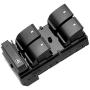 Drive Side Power Window Master Control Switch for | Chevy Silverado 1500 2500HD 3500HD,Traverse,HHR,GMC Sierra 1500 2500HD 3500HD,Yukon,Buick Enclave | Replaces OE# 20945129, 25789692, 25951963