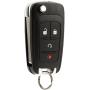 Car Key Fob Keyless Entry Remote Flip fits 2010-2017 Chevy Equinox, Sonic, Trax, Terrain (OHT01060512)