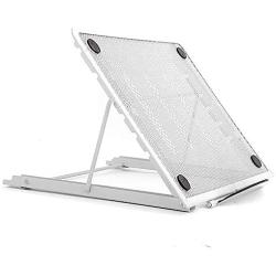 Baobeir Mesh Ventilated Adjustable Laptop Stand for Laptop/Notebook/iPad/Fire 7/Fire 8/Fire 10/Samsung Tab/Tablet and More (Gray)