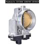 Throttle Body Assembly Compatible with 07 08 Chevy Suburban 1500 2500 LS, LT, LTZ 6.0L V8 05-09 GMC Envoy Denali 5.3L V8 Replacement for 12572658 12580760