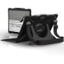 URBAN ARMOR GEAR UAG Microsoft Surface Pro X with Hand Strap & Shoulder Strap Plasma Feather-Light Rugged Ice Military Drop Tested Case